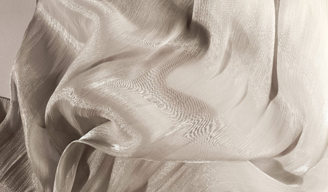 Soft Shimmer Hijab - Light Silver