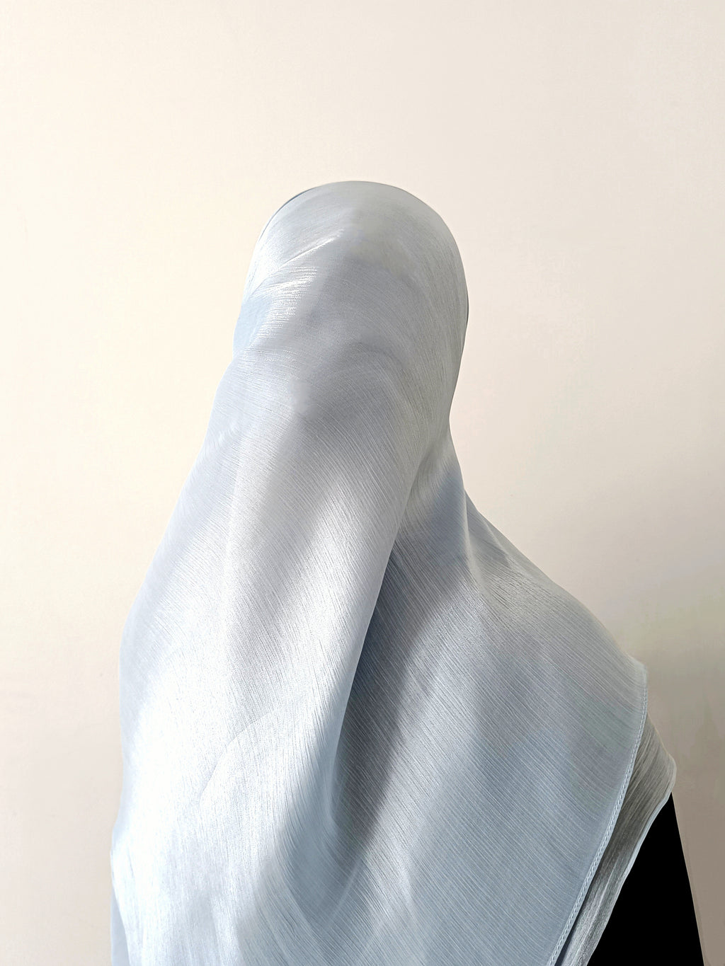 Soft Shimmer Hijab - Sky Blue